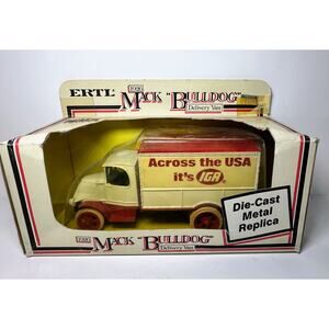 Ertl 1926 Mack Bulldog IGA Truck Bank Die-Cast Collectible Vintage Style